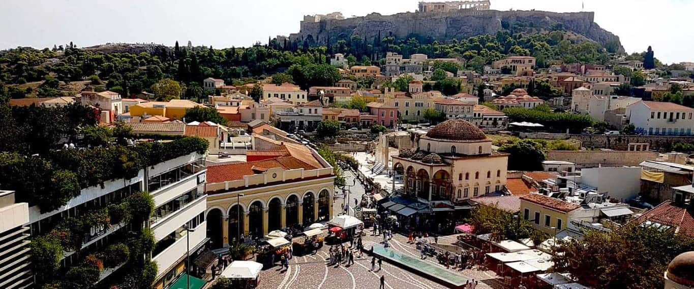 Athens city view