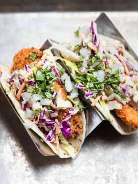 Fried chicken tacos mobile