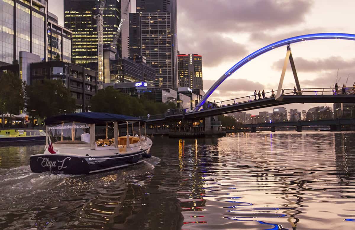 1.5Hr Yarra River Wine and Cheese Cruise for up to 6 People - Departing Docklands