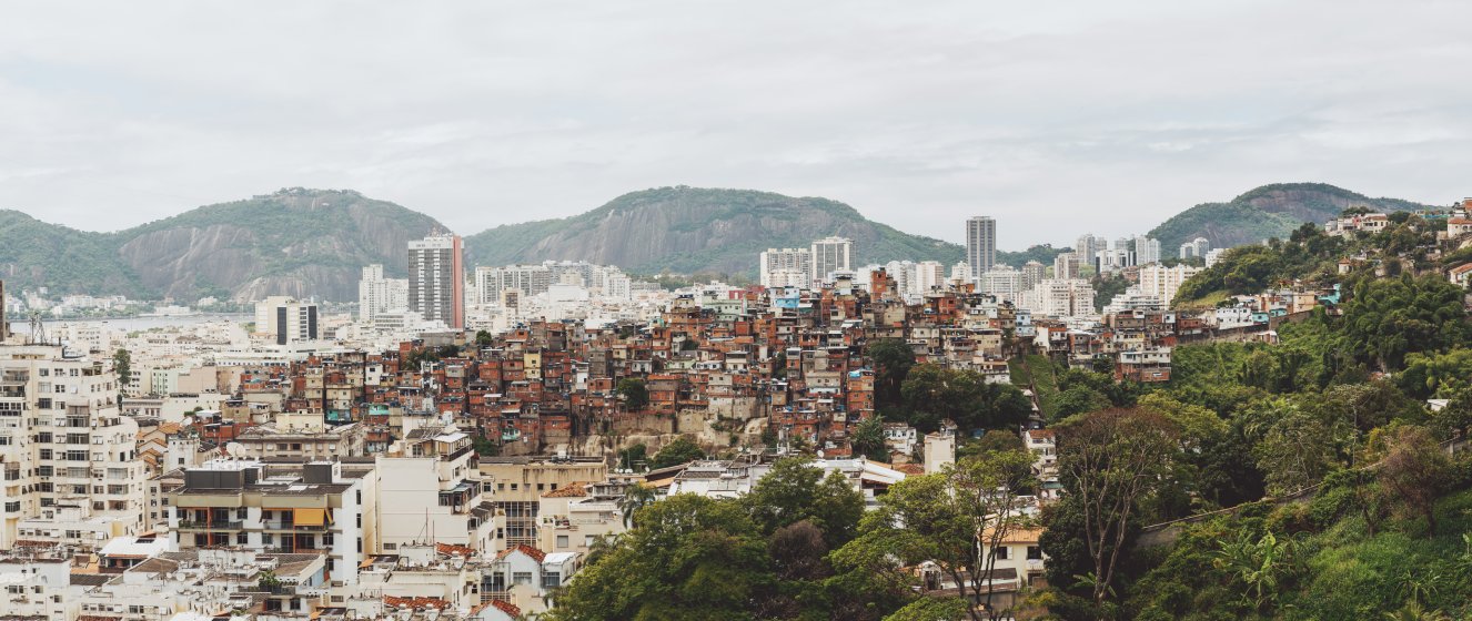 panorama of rio district