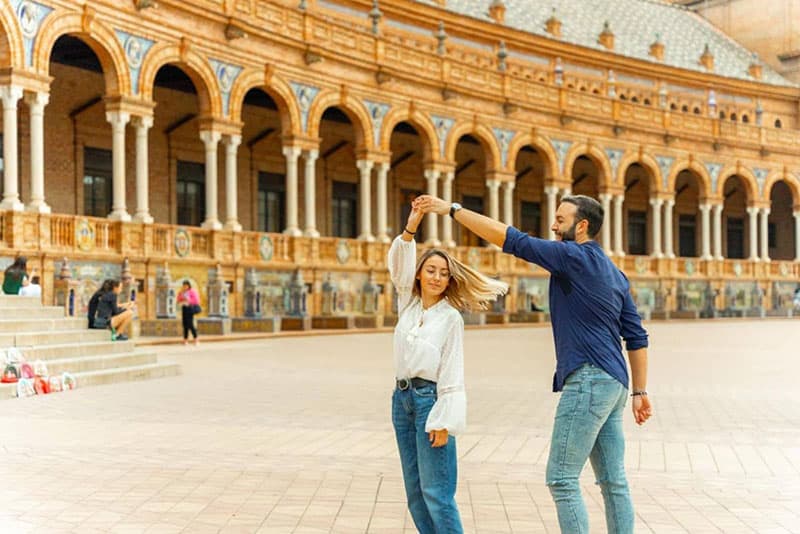 Seville: Plaza de España (Premium)