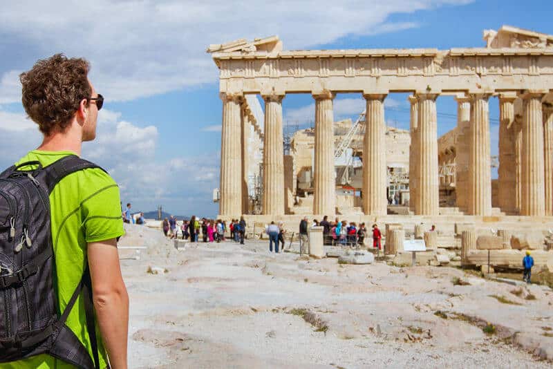 See the Parthenon without the big crowds