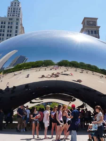 Chicago bean mobile