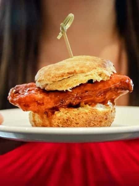 Fried chicken sandwich mobile