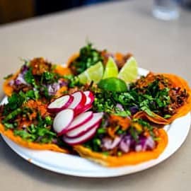 Street taco plate