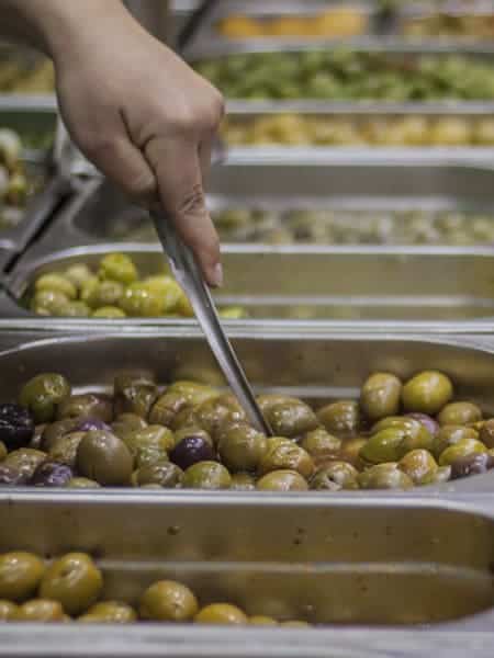Assorted olives mobile