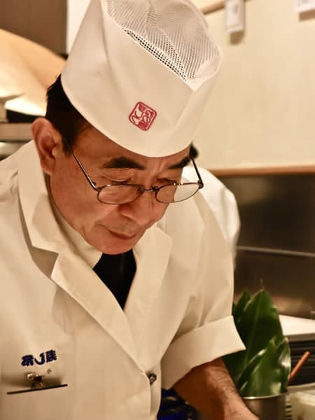Chef in white hat mobile